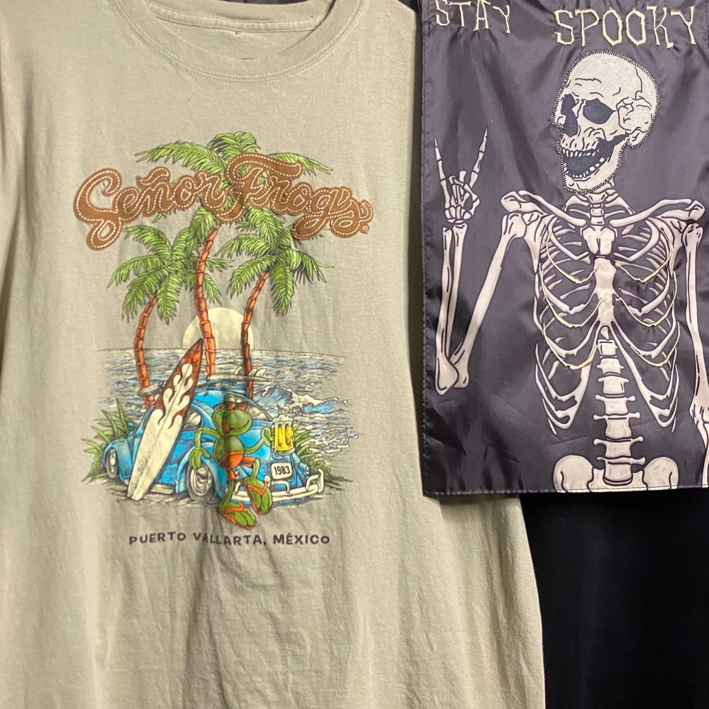 Senor Frogs Puerto Vallarta Mexico Graphic T-Shirt Souvenir‎ XXL
